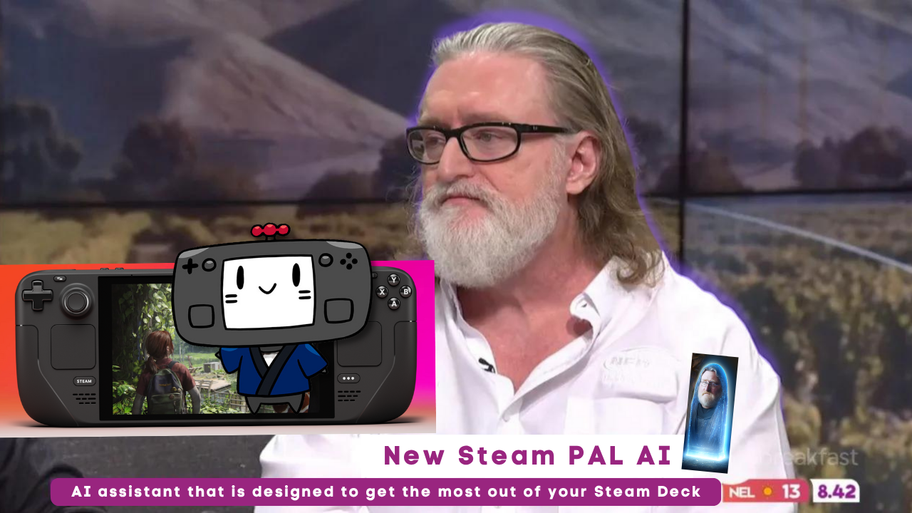 Introducing Steam PAL AI - the ultimate companion for your Steam Deck + interview